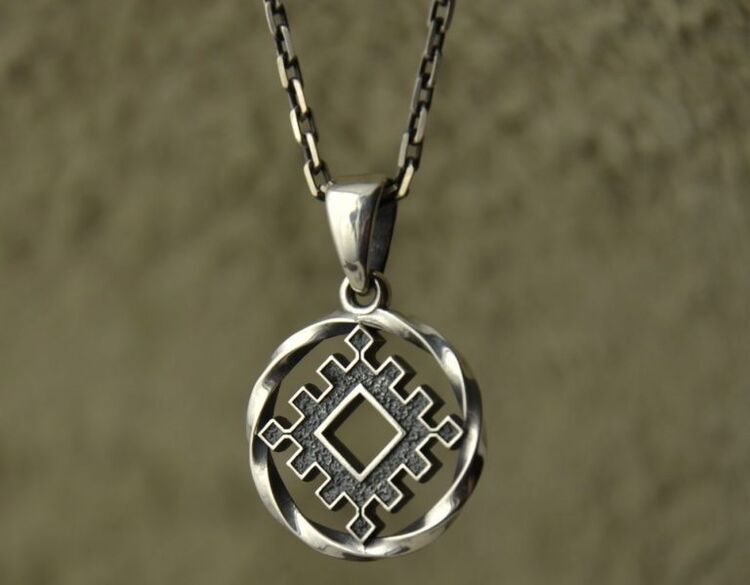 Female amulet for good luck and happiness
