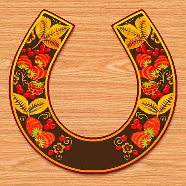 Horseshoe, attractive for good luck and wealth
