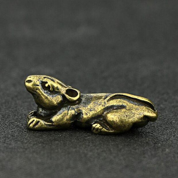 Ornamental rat - a symbol of good luck and prosperity