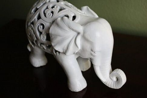 Elephant Statue as Amulet of Good Luck